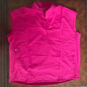 Ultra Rose Rafaela Figs M Scrub Top